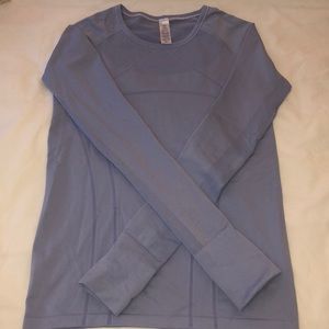 Ivivva long sleeve purple workout top